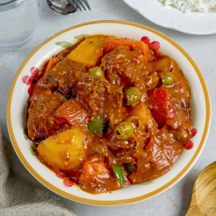 Beef Caldereta — Easy