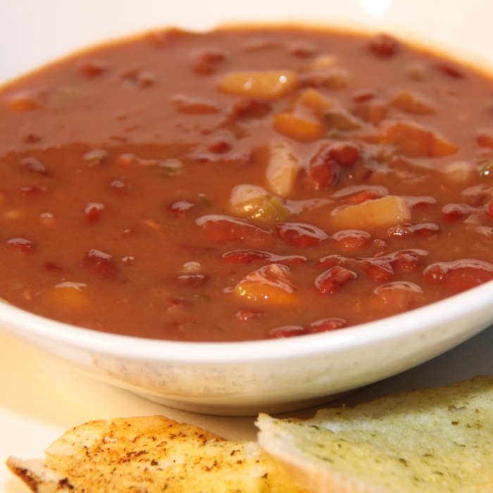 Red Peas Soup — At Home
