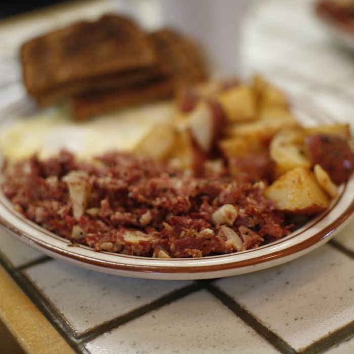 Corned Beef Hash — At Home