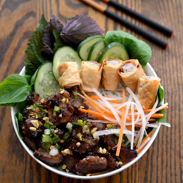 Vietnamese Grilled Pork (bun-thit-nuong) — At Home